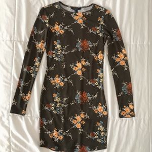 F21 floral dress